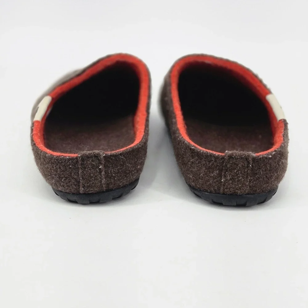 Gumbies Outback Felt Mule Slipper Shoe Gorpcore Cabin Mens 9 Womens 10 Comfort